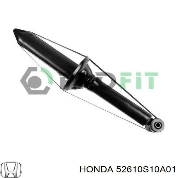 52610S10A01 Honda Amortiguadores posteriores