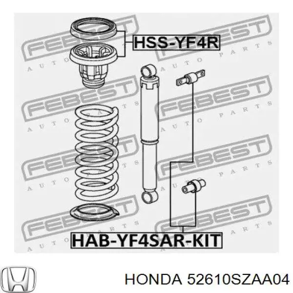 Amortiguadores posteriores para Honda Pilot 