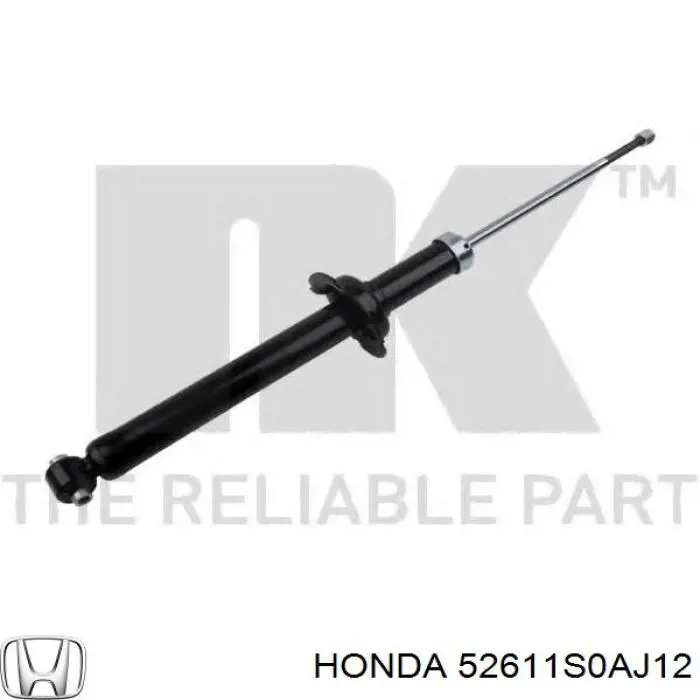 Amortiguadores traseros Honda 52611S1AE02