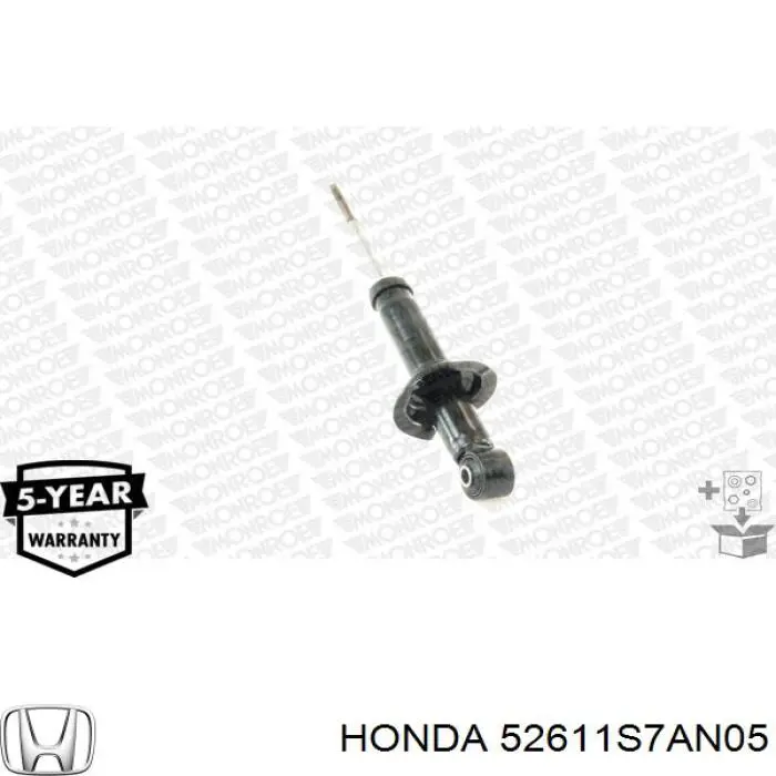 Amortiguadores posteriores para Honda STREAM (RN)