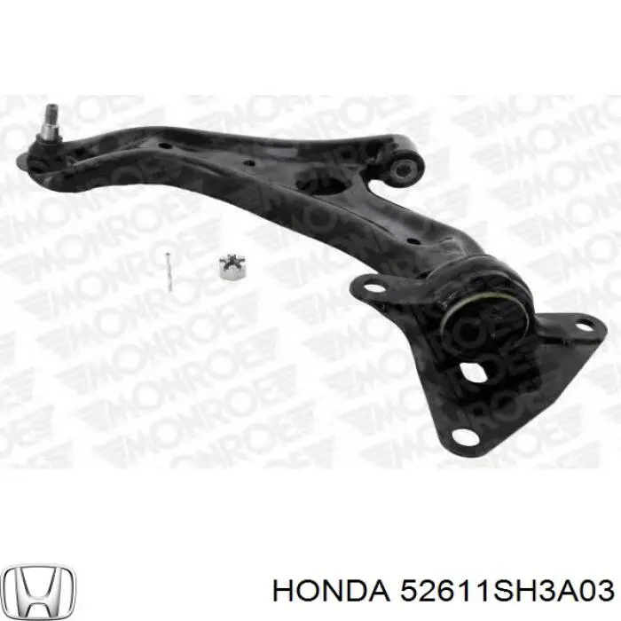 52611SH3A03 Honda amortiguador trasero