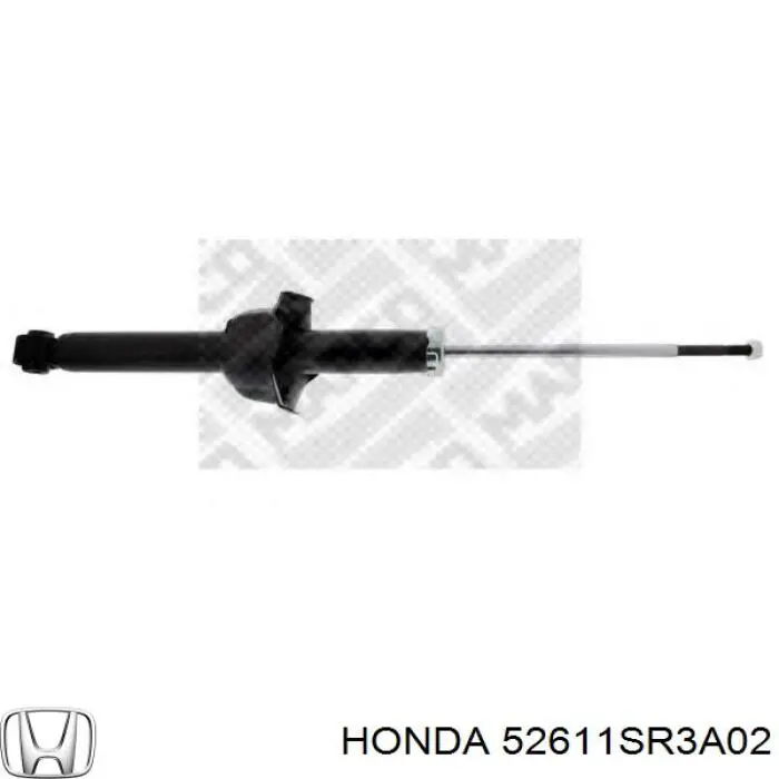 Amortiguador trasero 52611SR3A02 Honda