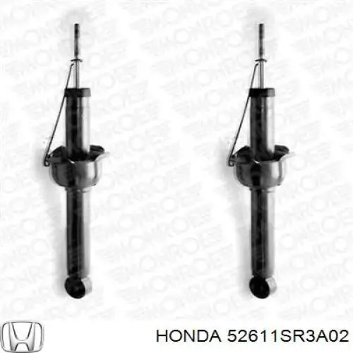 52611SR3A02 Honda Amortiguadores posteriores