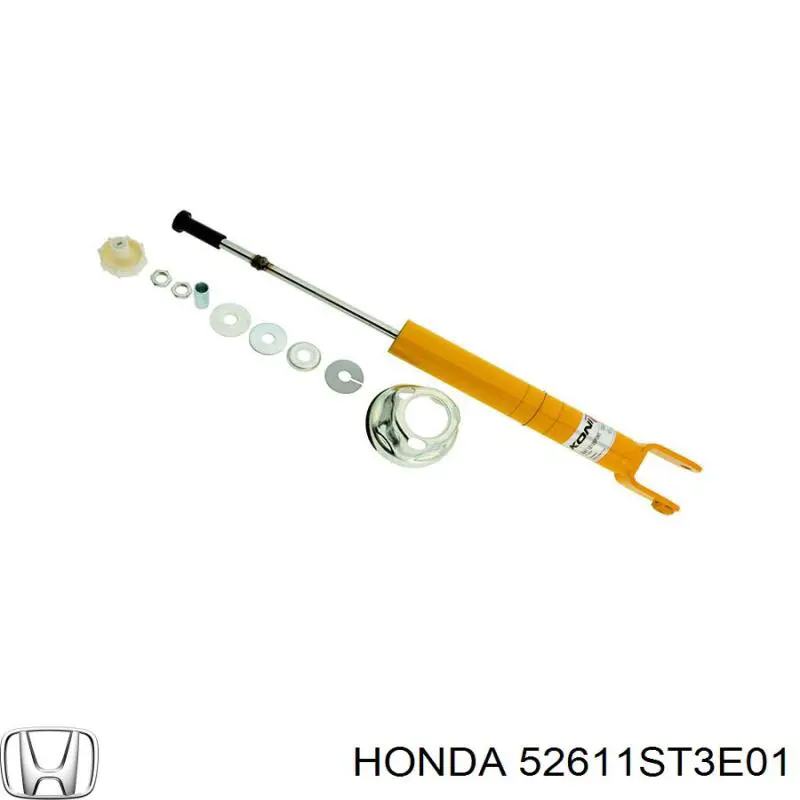Amortiguador trasero Honda 52611ST3E01 precio, desde 41,71 EUR