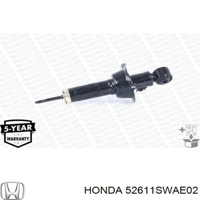 Amortiguador trasero derecho Honda 52611SWAE02 precio, desde 96,15 EUR