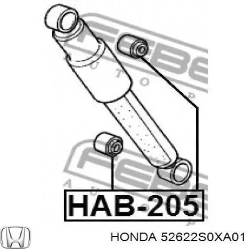 52622S0XA01 Honda silentblock de amortiguador trasero