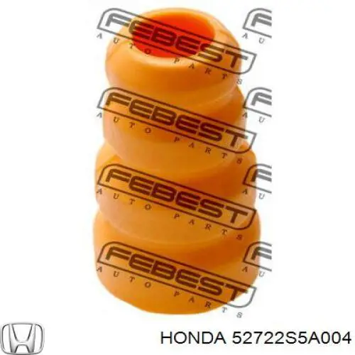 Tope de amortiguador trasero 52722S5A004 Honda