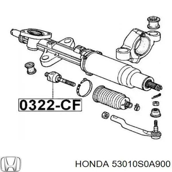 Brazo direccion coche Honda 53010S0A900 precio, desde 7,79 EUR
