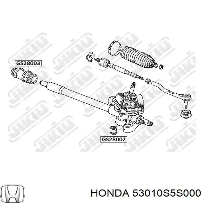 53010S5S000 Honda suspensión, mecanismo de dirección