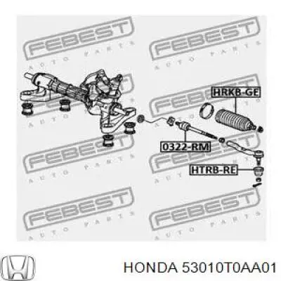 Brazo direccion coche Honda 53010T0AA01 precio, desde 16,68 EUR