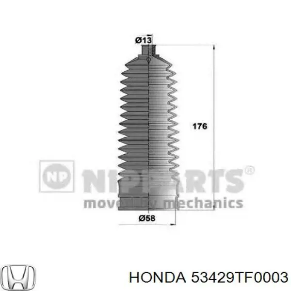 53429TF0003 Honda fuelle, dirección