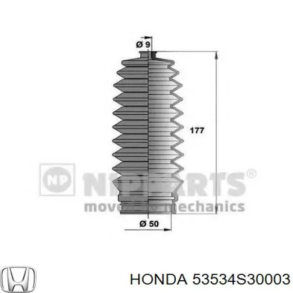 53534S30003 Honda fuelle, dirección