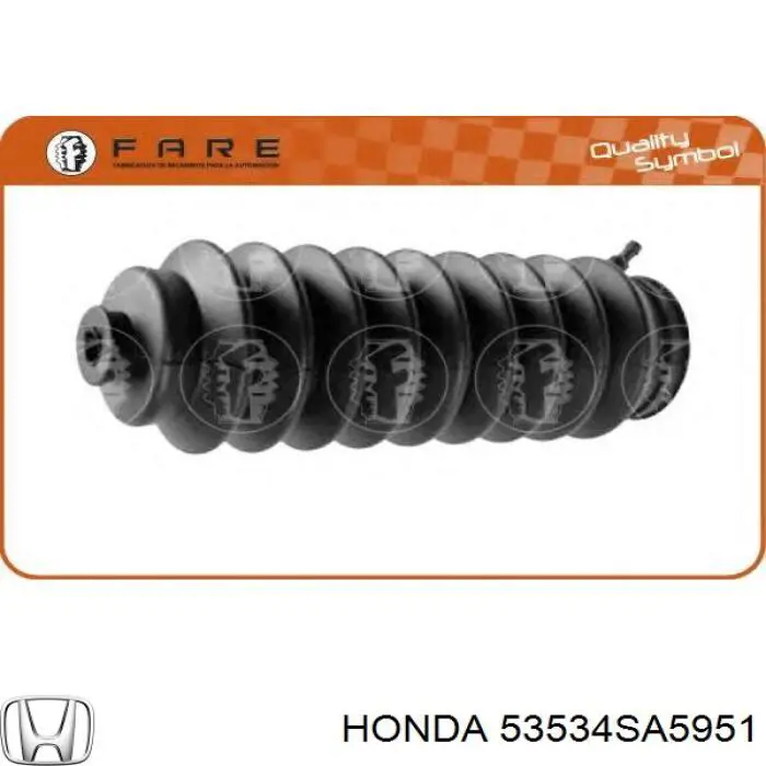 Guardapolvo de dirección Honda 53534SA5951 precio, desde 7,71 EUR