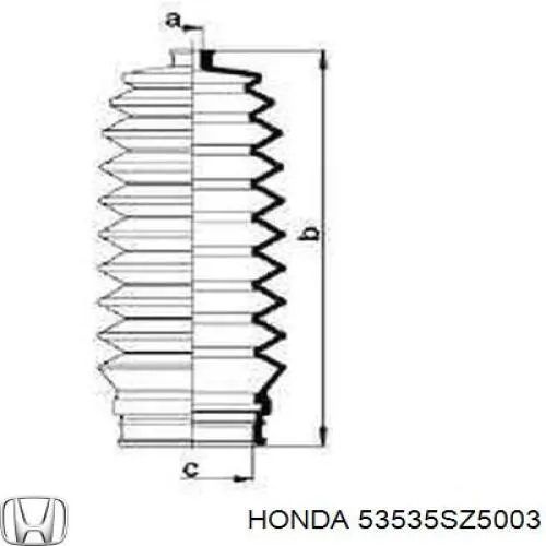 53535SZ5003 Honda