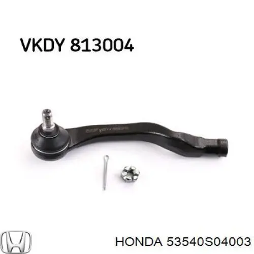 53540-S04-003 Honda rótula barra de acoplamiento exterior