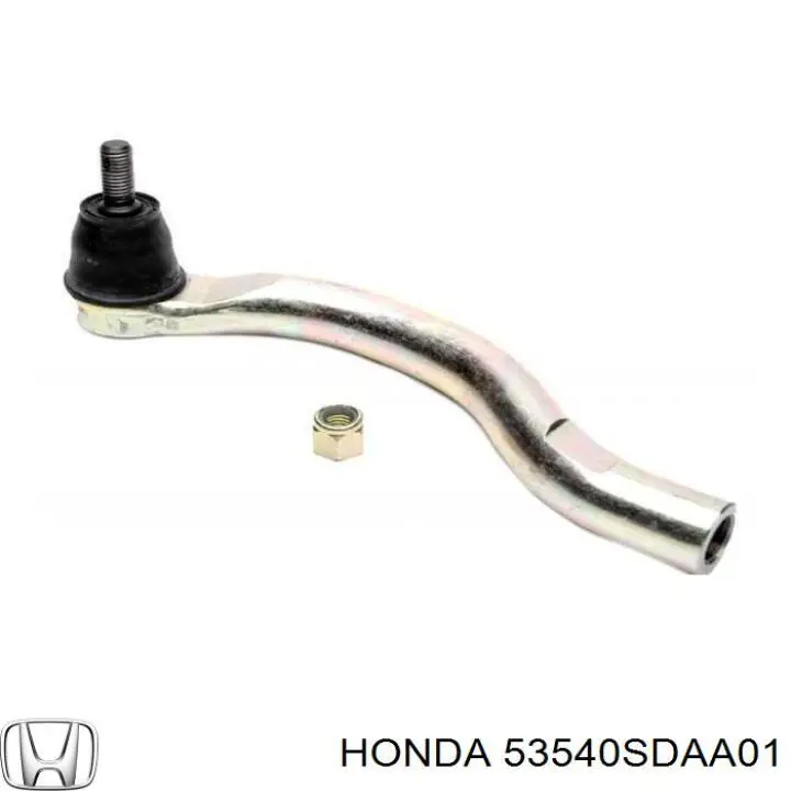 53540SDAA01 Honda rótula barra de acoplamiento exterior