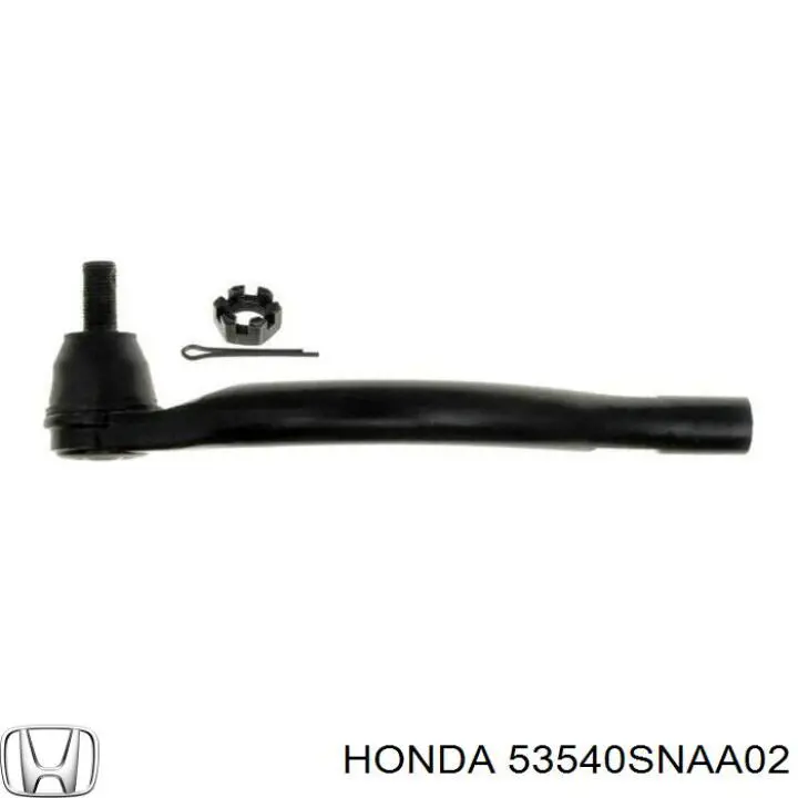 53540SNAA02 Honda rótula barra de acoplamiento exterior