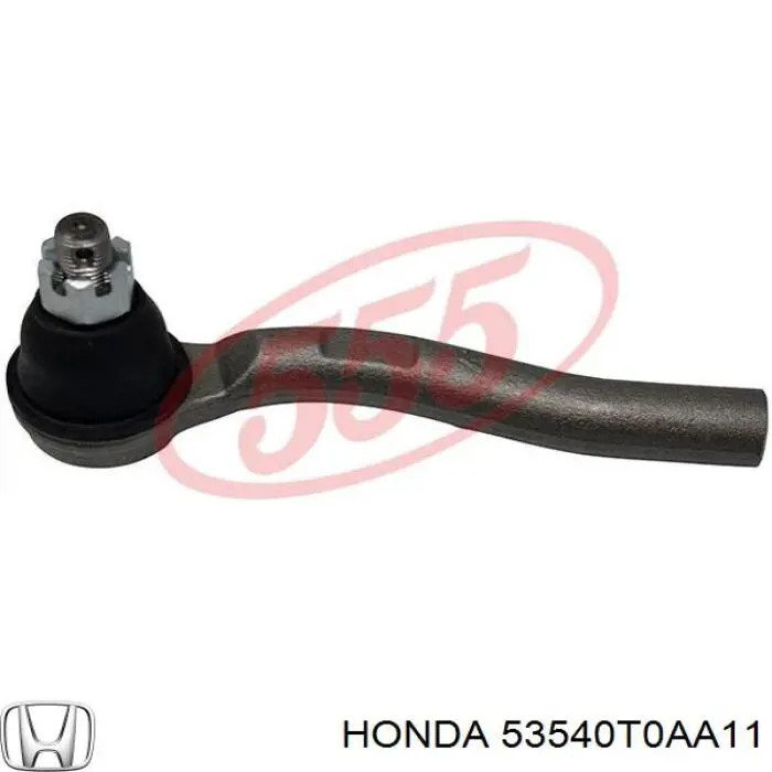 53540T1WA01 Honda rótula barra de acoplamiento exterior