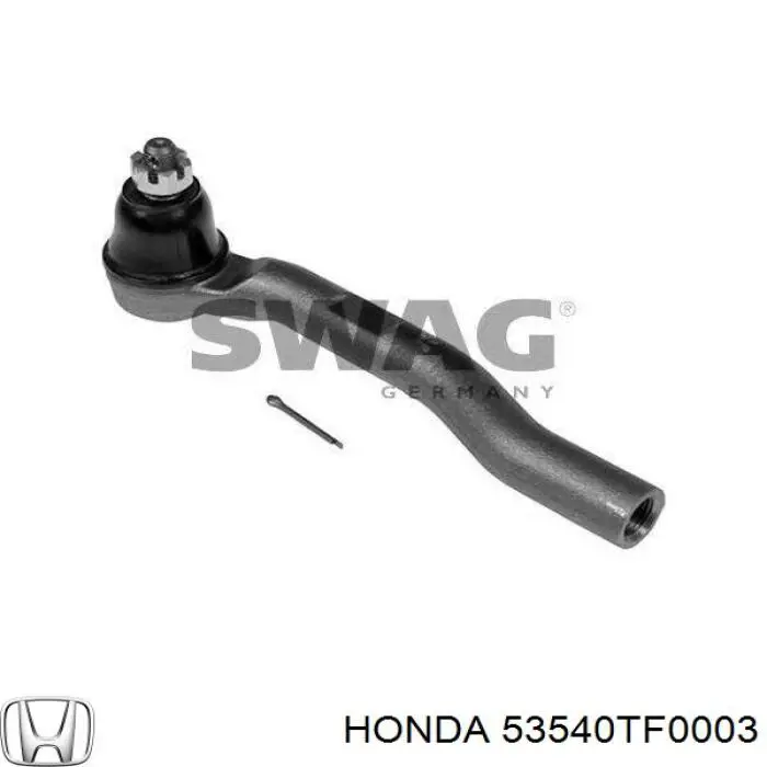 Rótula de barra de acoplamiento Honda 53540TF0003 precio, desde 14,76 EUR