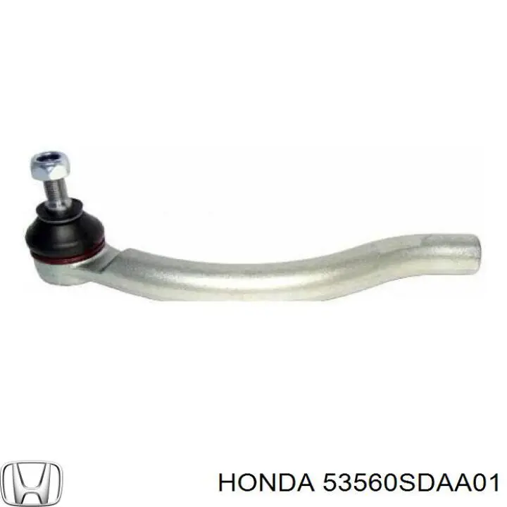 Comprar 53560SDAA01 Honda Rótula barra de acoplamiento exterior