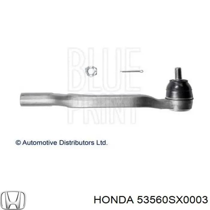 53560-SX0-003 Honda rótula barra de acoplamiento exterior