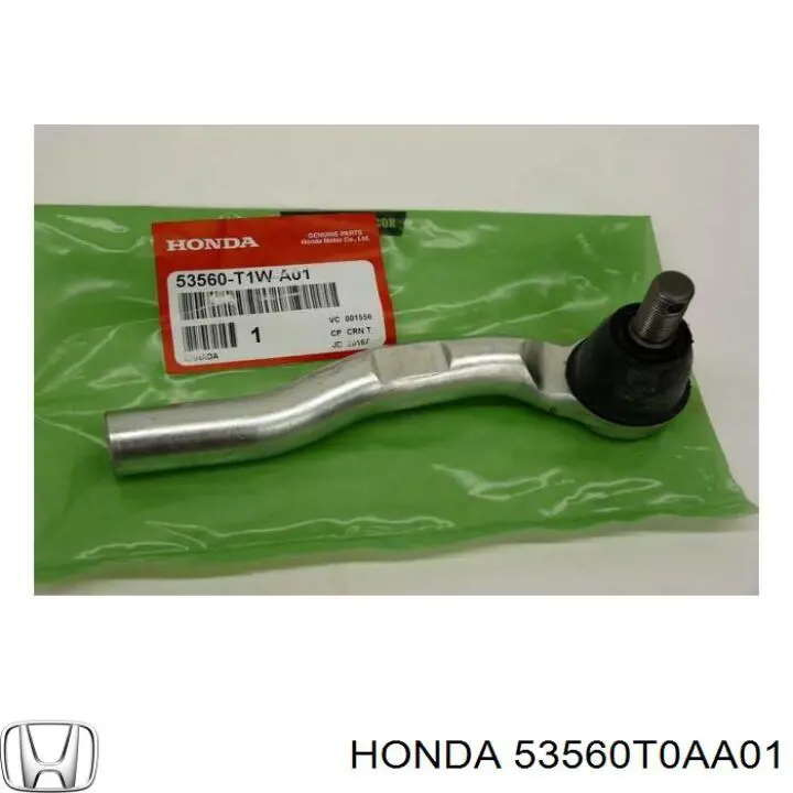 53560T0AA01 Honda rótula barra de acoplamiento exterior