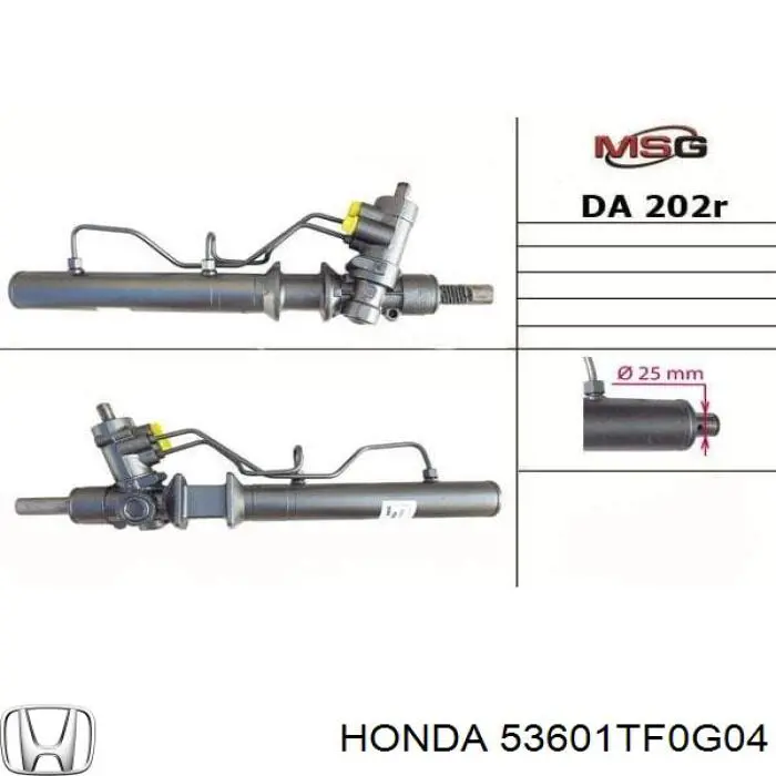 Engranaje de dirección Honda 53601TK6A03 precio, desde 211,99 EUR