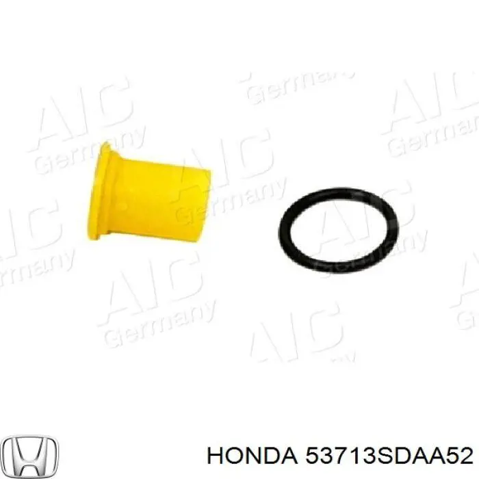 53713SDAA52 Honda manguera hidráulica de alta presión, desde la bomba al mecanismo dirección