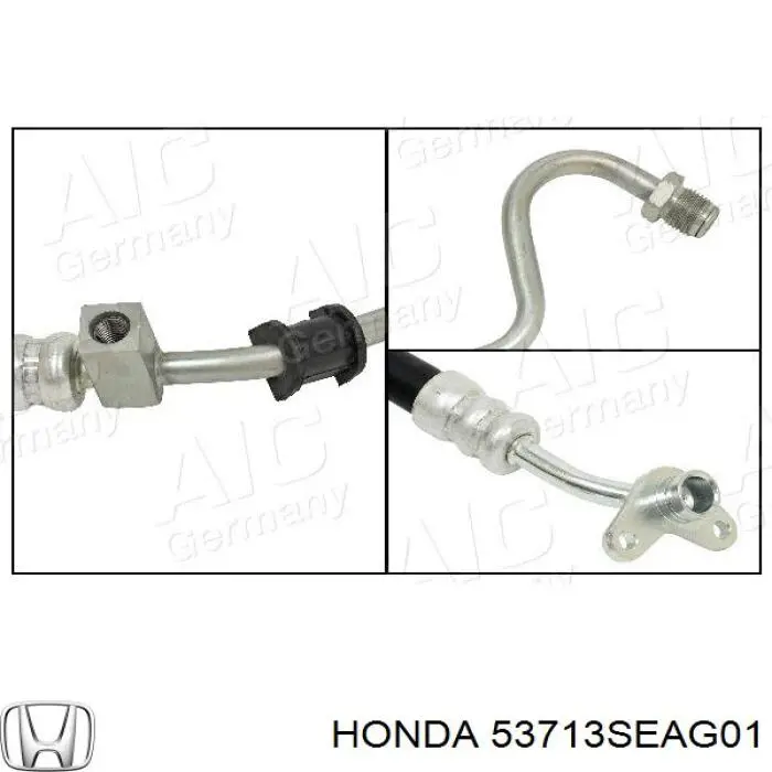 Comprar 53713SEAG01 Honda Manguera de alta presion de direccion, hidráulica