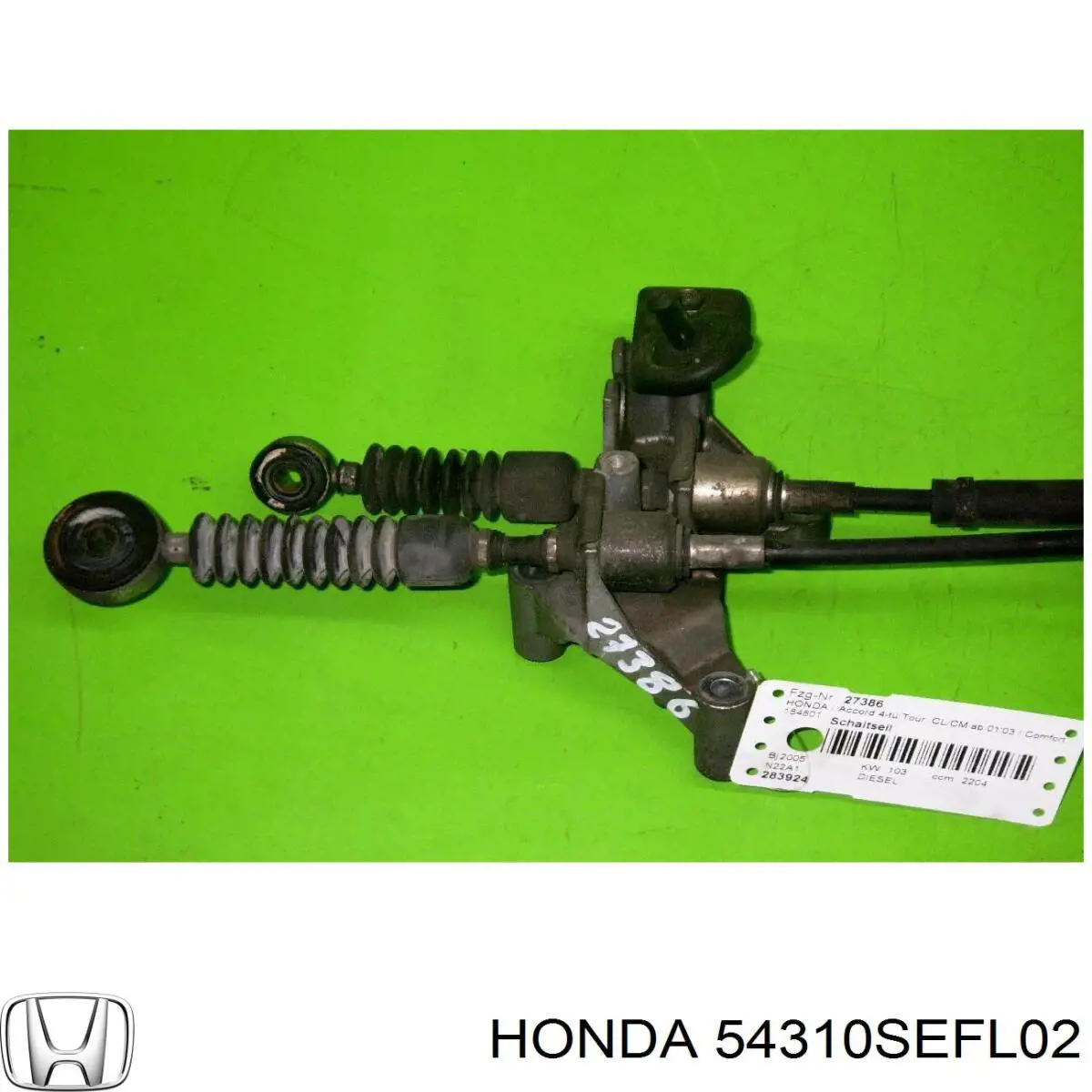 54310SEFL02 Honda cables de accionamiento, caja de cambios