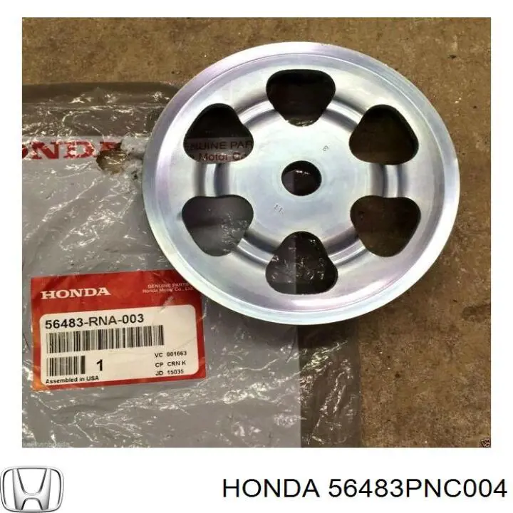 Polea de la bomba de dirección asistida Honda 56483PNC004 precio, desde 114,24 EUR