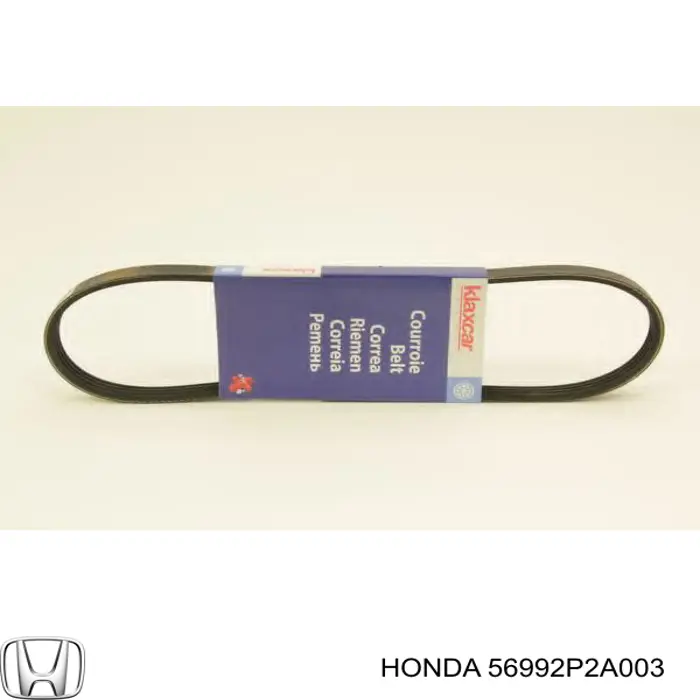 Correa de transmisión trapezoidal Honda 56992P2A003 precio, desde 6,97 EUR