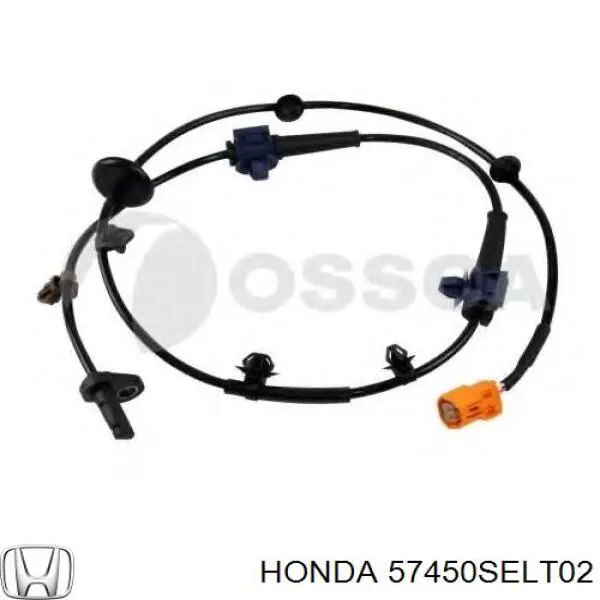 57450-SEL-T02 Honda sensor abs delantero derecho