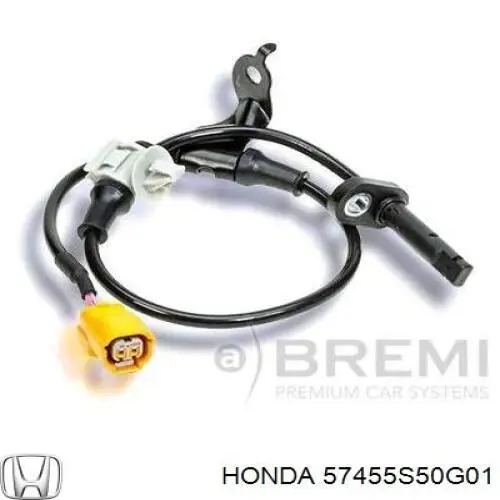 57455S50G01 Honda sensor abs delantero derecho