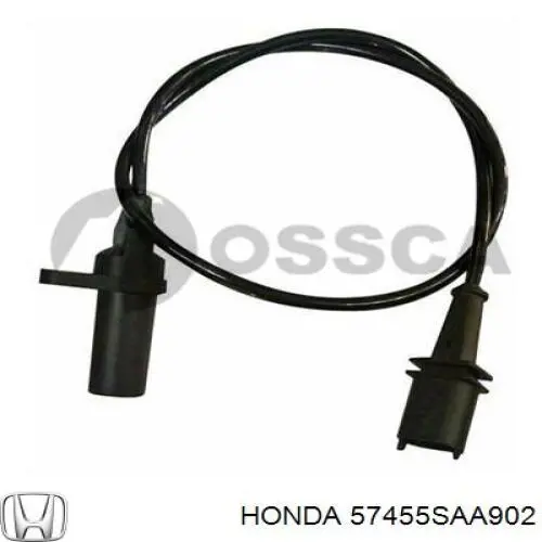 57455SAA902 Honda sensor abs delantero izquierdo