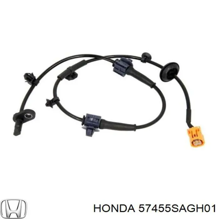 57455SAGH01 Honda sensor abs delantero izquierdo