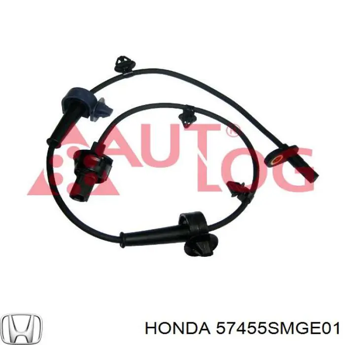 57455SMGE01 Honda sensor abs delantero izquierdo