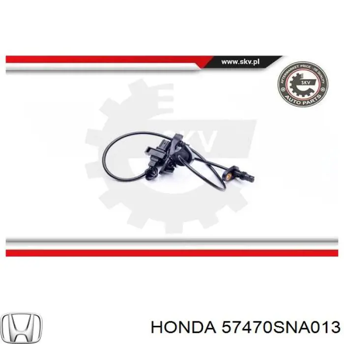 Sensor de freno, trasero derecho para Honda Civic (FD1)