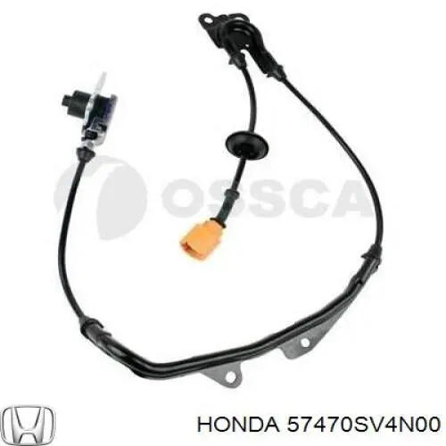 57470SV4N00 Honda sensor abs trasero derecho