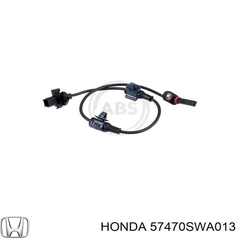 57470SWA013 Honda sensor abs trasero derecho