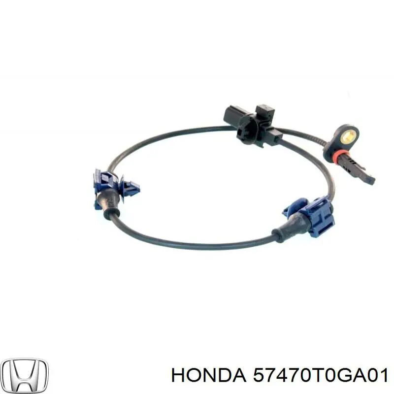 57470T0GA01 Honda sensor abs trasero derecho