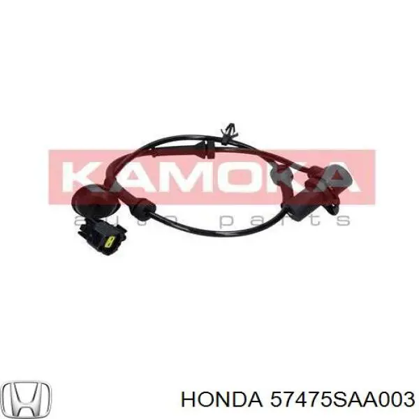 Sensor ABS, rueda trasera izquierda para Honda Jazz (GD)