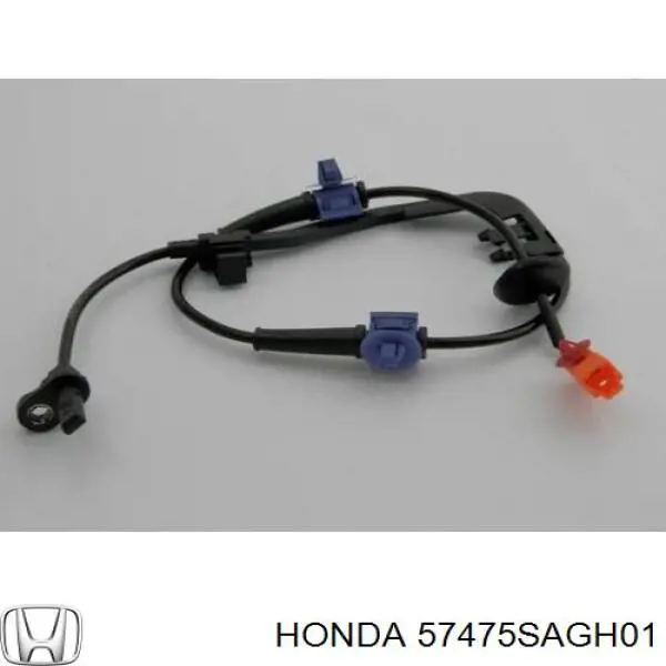 57475SAGH01 Honda sensor abs trasero izquierdo