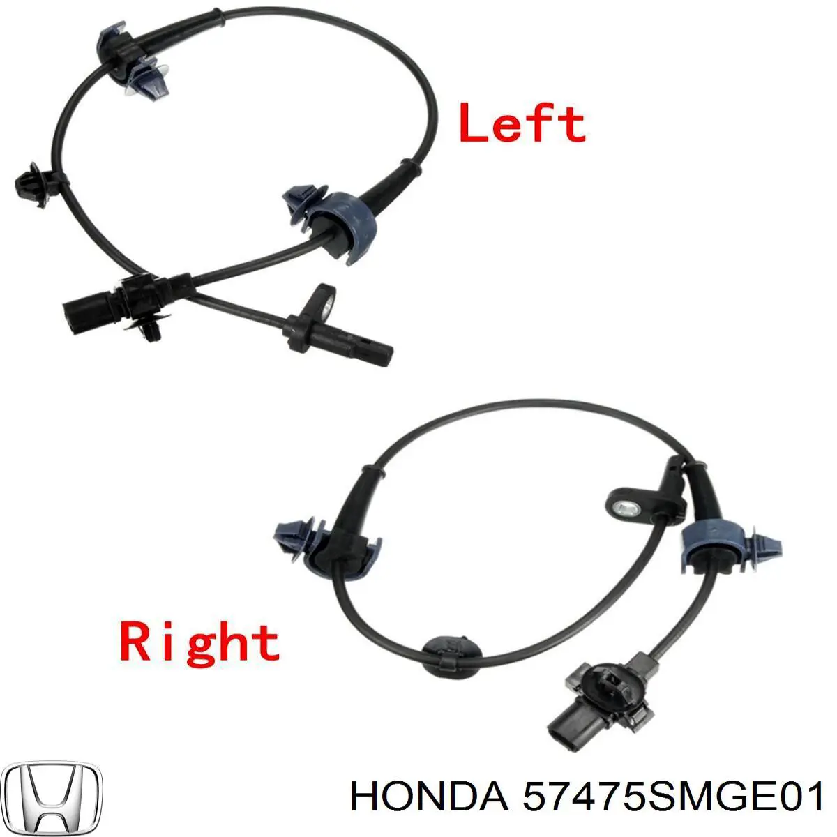 57475SMGE01 Honda sensor abs trasero izquierdo