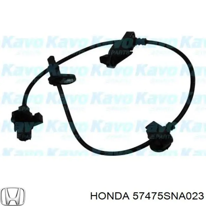 57475SNA023 Honda sensor abs trasero izquierdo