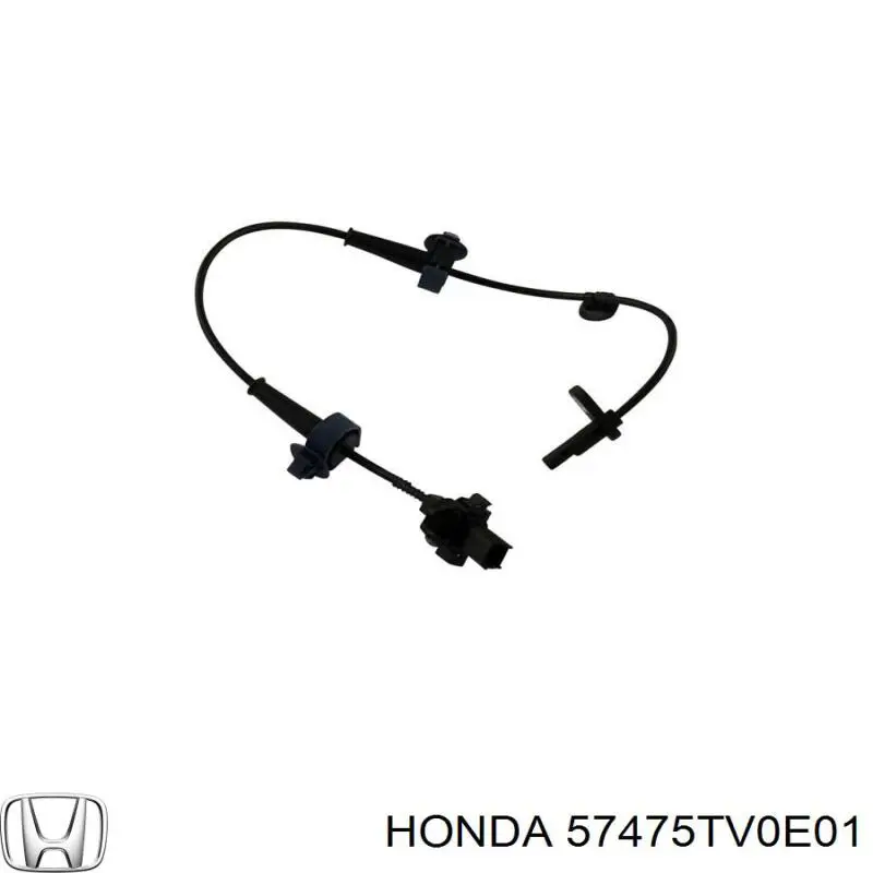 Sensor ABS, rueda trasera izquierda para Honda Civic (FC)