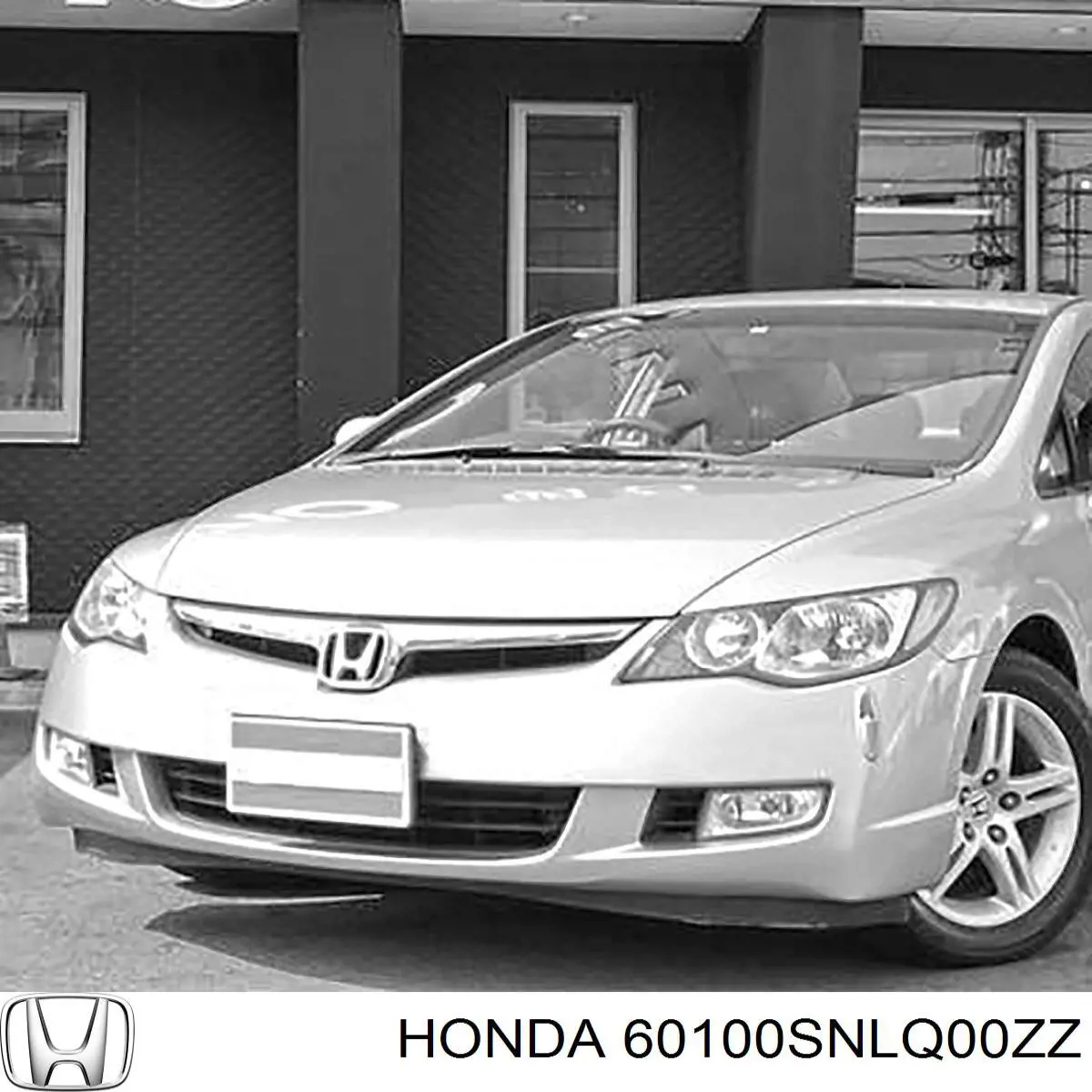 60100SNLQ00ZZ Honda capó del motor