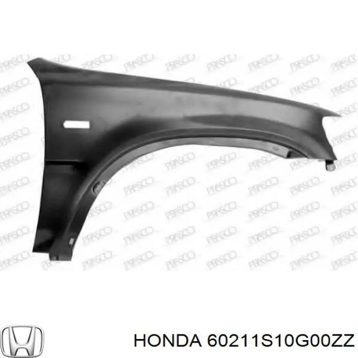 Comprar 60211S10G00ZZ Honda Aleta
