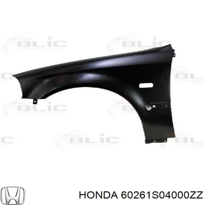 Aleta delantera izquierda Honda 60261S04000ZZ precio, desde 56,98 EUR