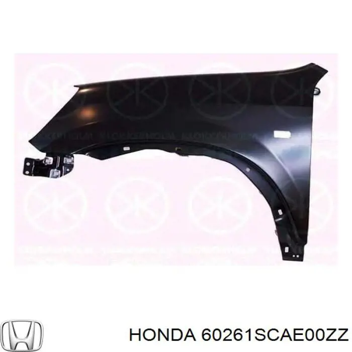 Aleta delantera izquierda Honda 60261SCAE00ZZ precio, desde 67,21 EUR